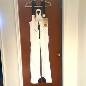 Phoebe Salopette Bib - White